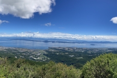 仁田峠第2展望所_眼下に広がる島原半島と熊本